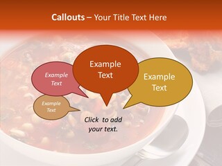 Napkin Traditionally Rustic PowerPoint Template