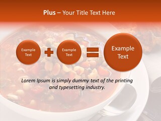 Napkin Traditionally Rustic PowerPoint Template