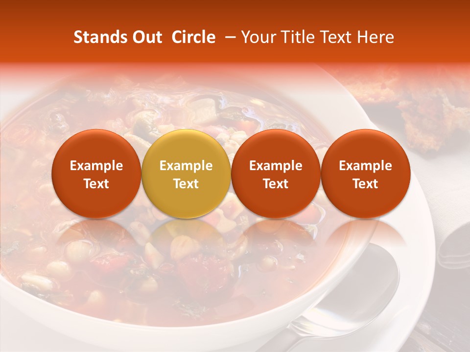 Napkin Traditionally Rustic PowerPoint Template