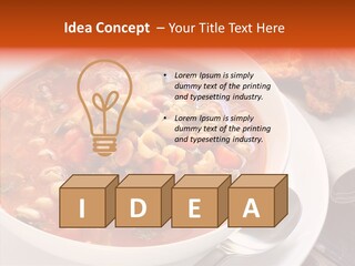 Napkin Traditionally Rustic PowerPoint Template