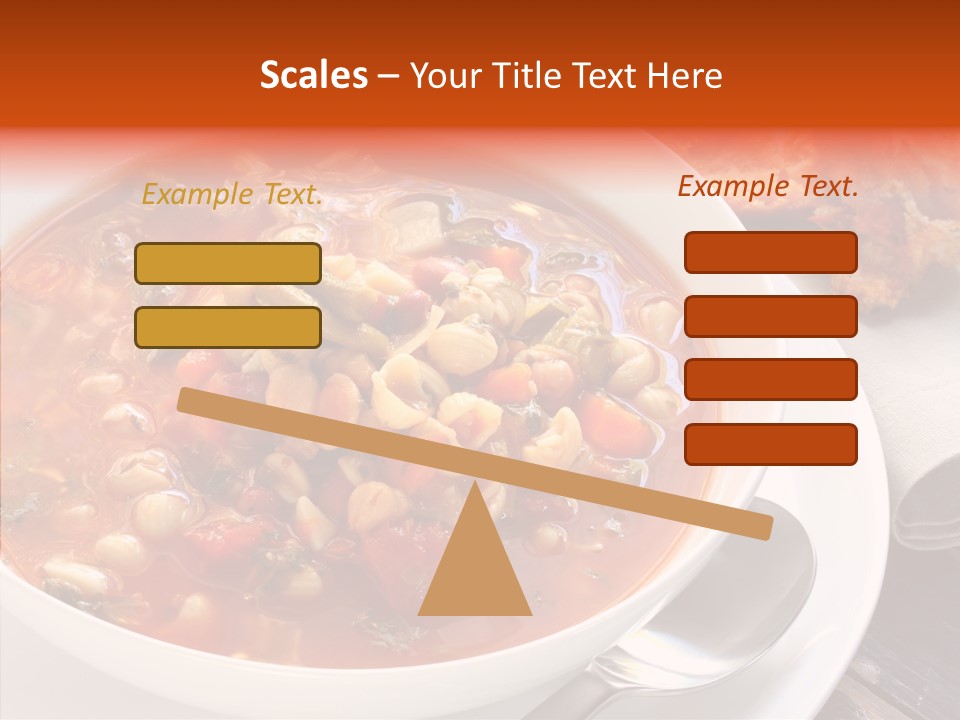 Napkin Traditionally Rustic PowerPoint Template