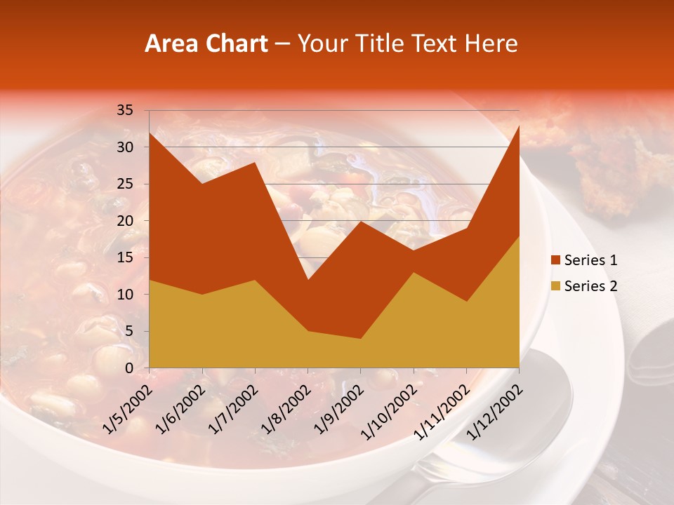 Napkin Traditionally Rustic PowerPoint Template