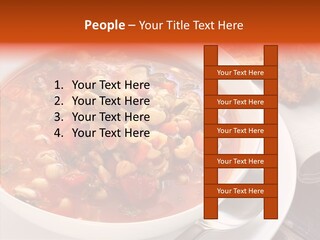 Napkin Traditionally Rustic PowerPoint Template