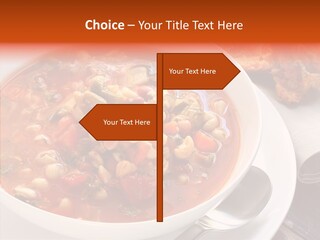 Napkin Traditionally Rustic PowerPoint Template