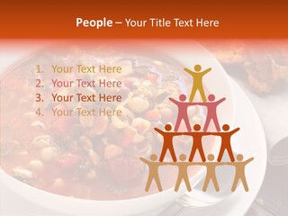Napkin Traditionally Rustic PowerPoint Template