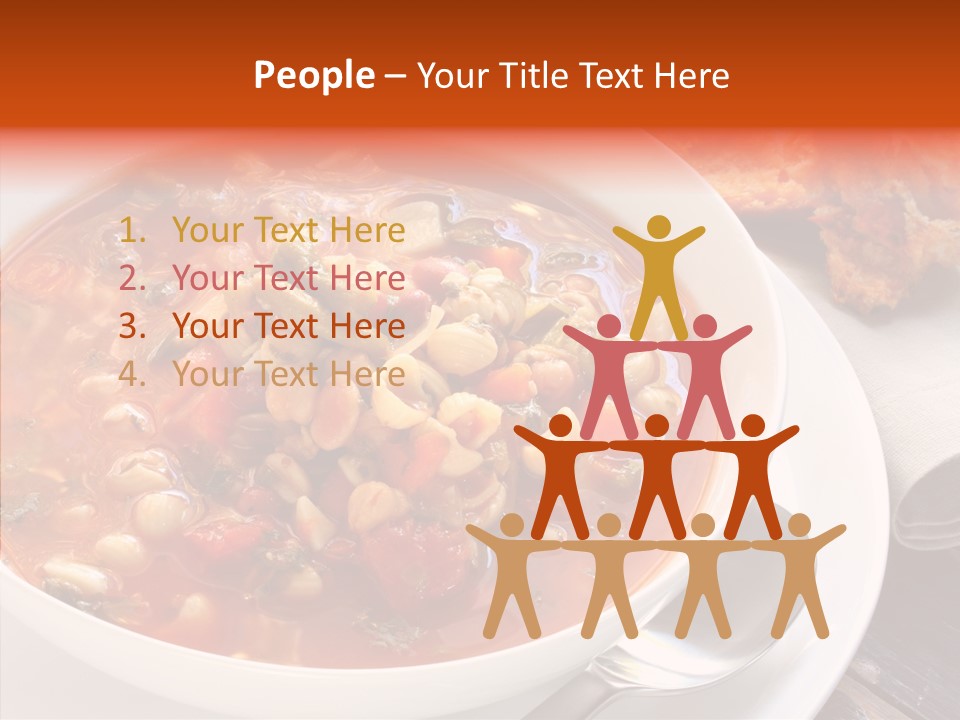 Napkin Traditionally Rustic PowerPoint Template