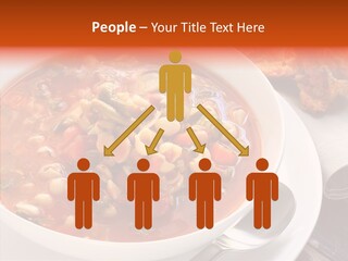 Napkin Traditionally Rustic PowerPoint Template