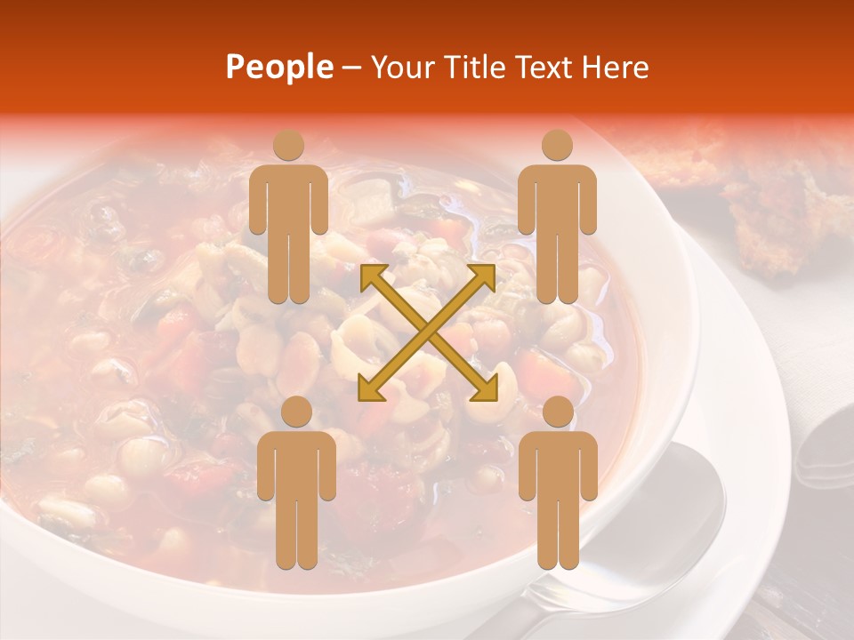 Napkin Traditionally Rustic PowerPoint Template