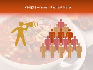 Napkin Traditionally Rustic PowerPoint Template