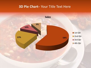 Napkin Traditionally Rustic PowerPoint Template