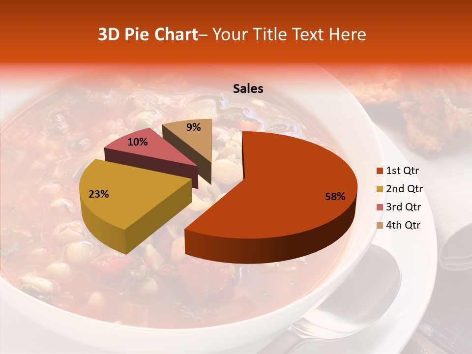 Napkin Traditionally Rustic PowerPoint Template