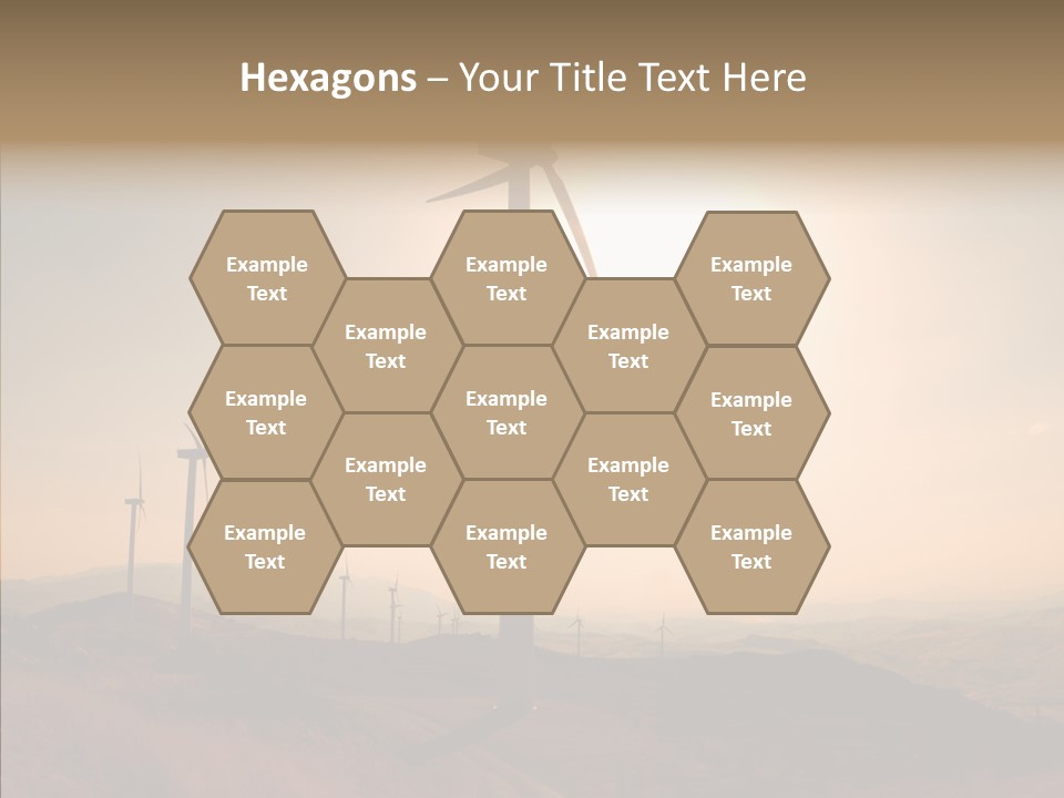Sustainable Energy Cycle PowerPoint Template