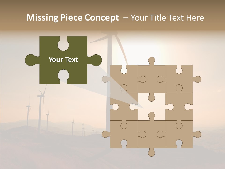 Sustainable Energy Cycle PowerPoint Template