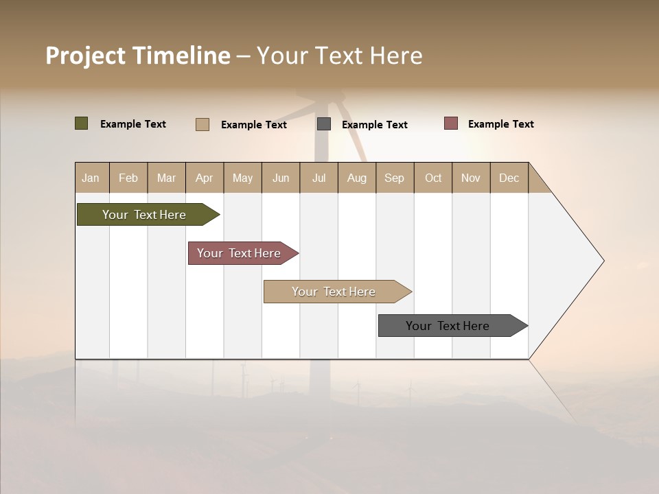 Sustainable Energy Cycle PowerPoint Template
