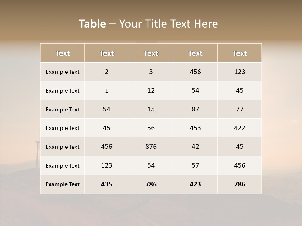 Sustainable Energy Cycle PowerPoint Template