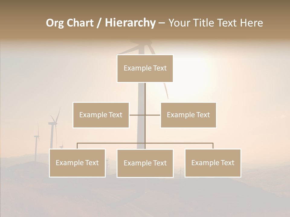 Sustainable Energy Cycle PowerPoint Template