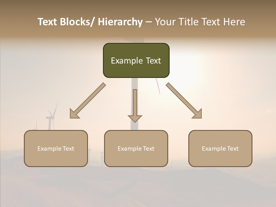 Sustainable Energy Cycle PowerPoint Template