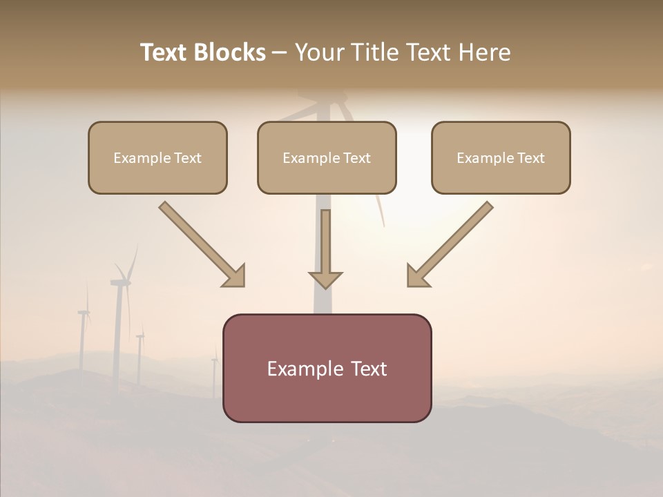 Sustainable Energy Cycle PowerPoint Template