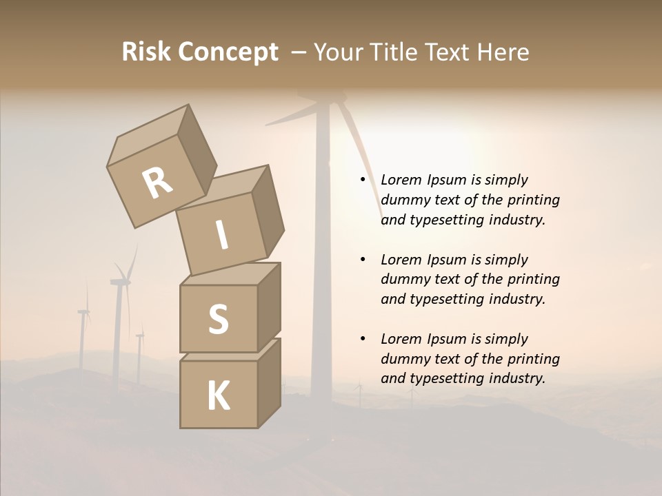 Sustainable Energy Cycle PowerPoint Template