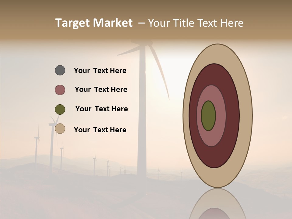 Sustainable Energy Cycle PowerPoint Template