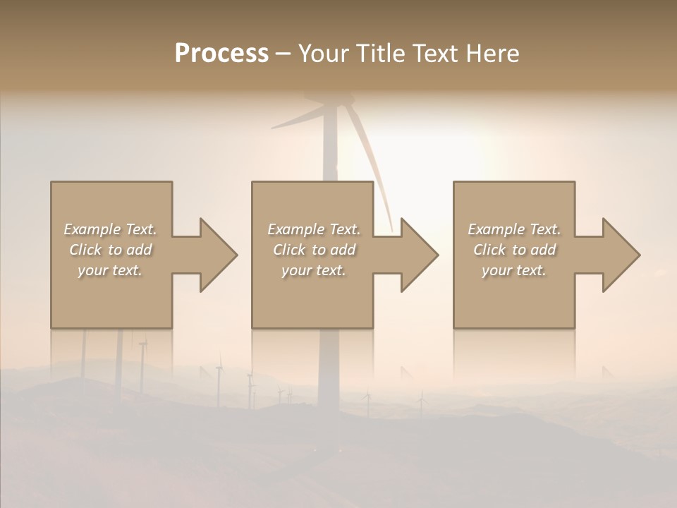 Sustainable Energy Cycle PowerPoint Template