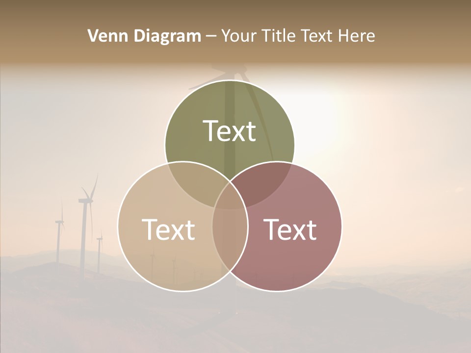 Sustainable Energy Cycle PowerPoint Template