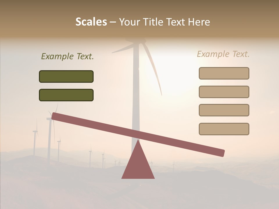 Sustainable Energy Cycle PowerPoint Template