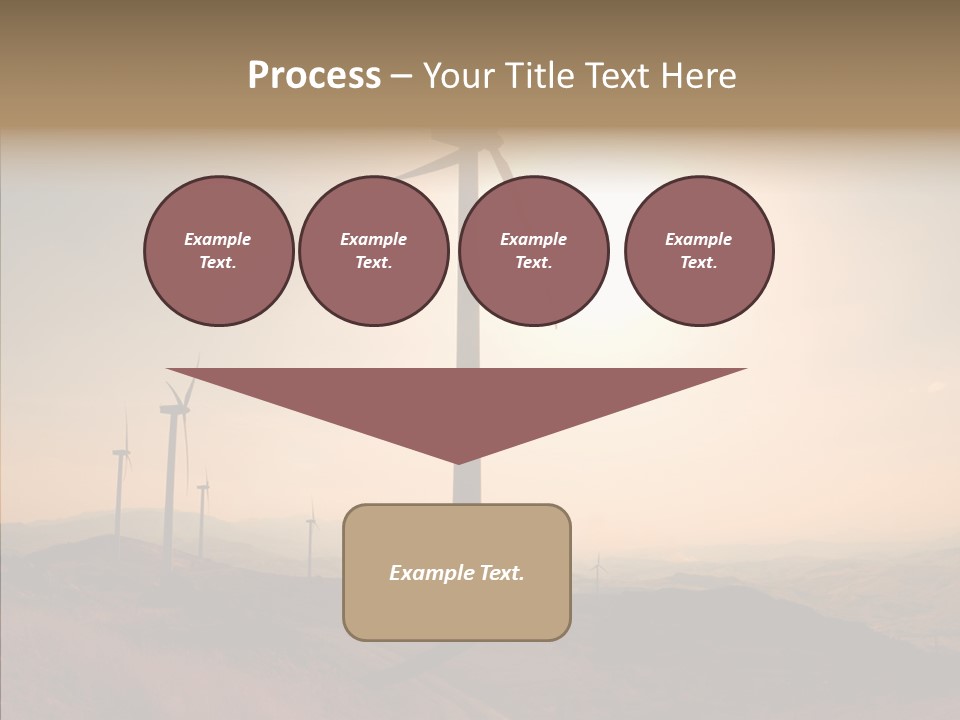 Sustainable Energy Cycle PowerPoint Template
