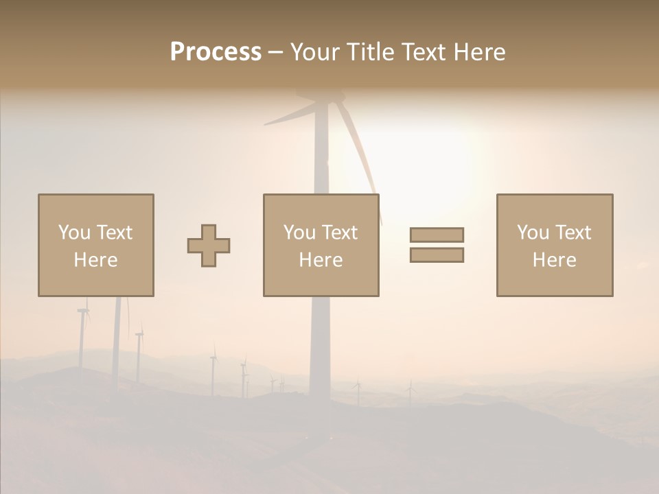 Sustainable Energy Cycle PowerPoint Template