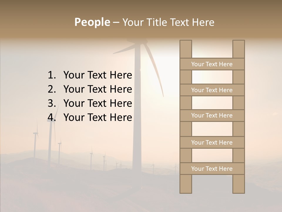 Sustainable Energy Cycle PowerPoint Template