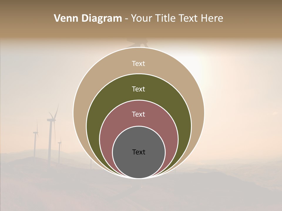 Sustainable Energy Cycle PowerPoint Template