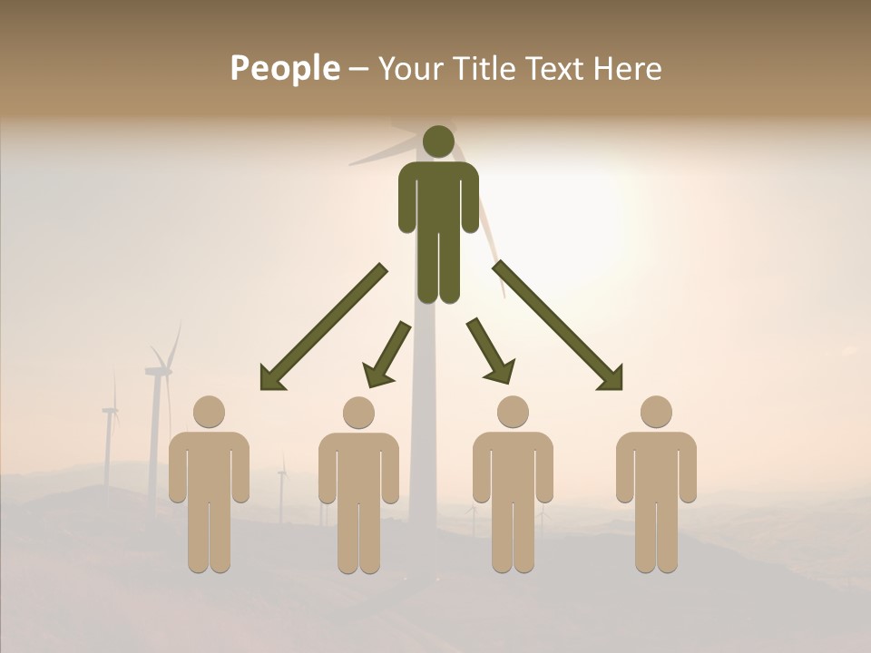 Sustainable Energy Cycle PowerPoint Template