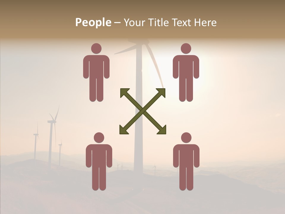 Sustainable Energy Cycle PowerPoint Template