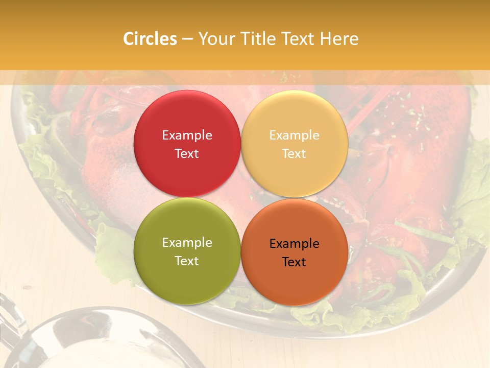 Diet Crab Single PowerPoint Template