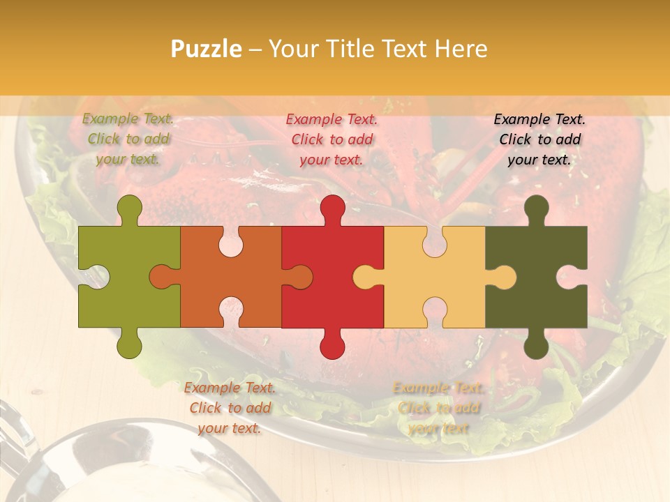 Diet Crab Single PowerPoint Template