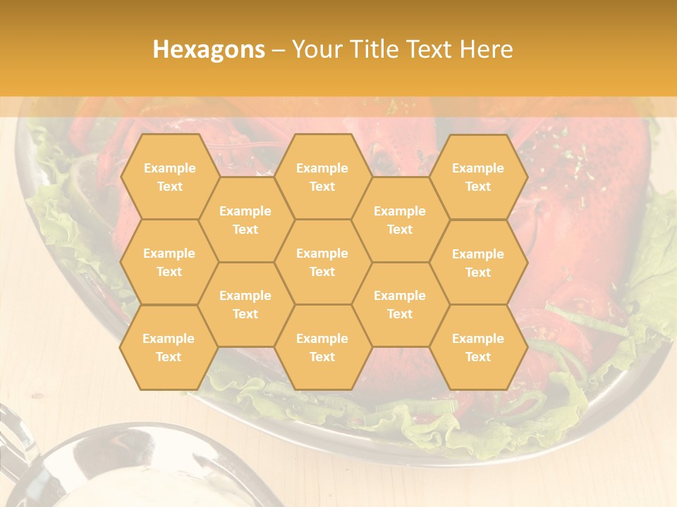 Diet Crab Single PowerPoint Template