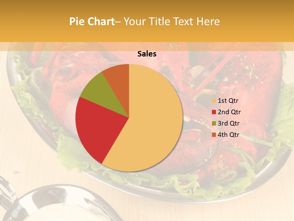 Diet Crab Single PowerPoint Template