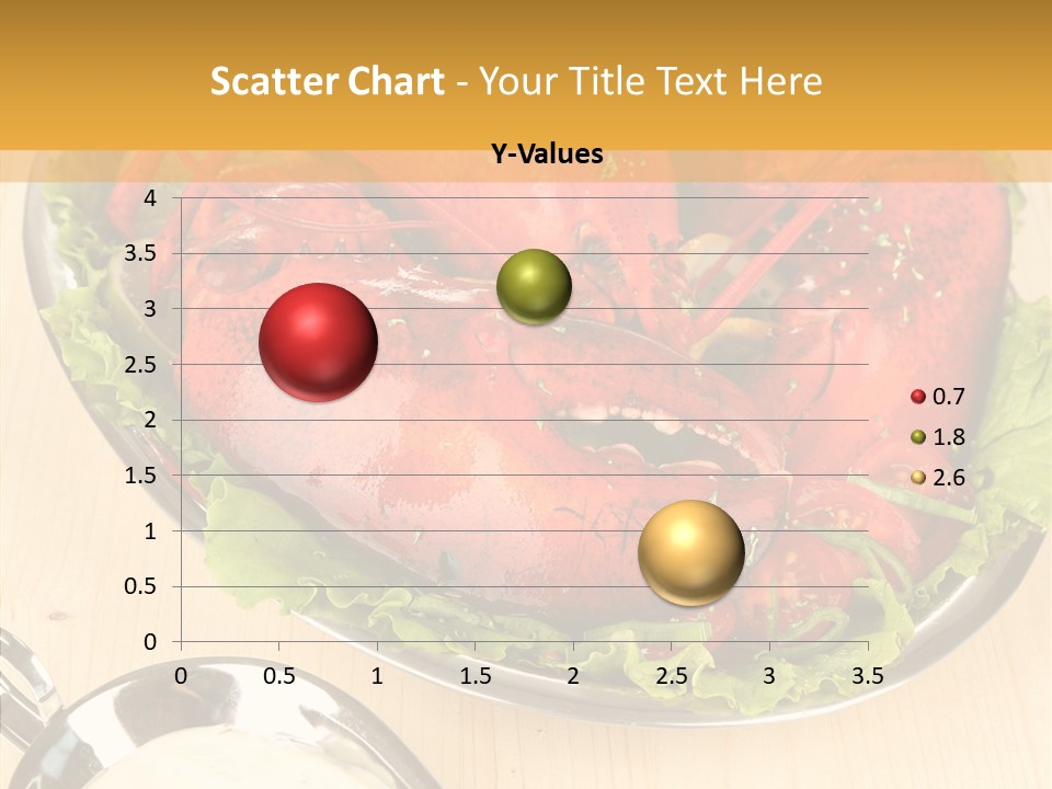 Diet Crab Single PowerPoint Template