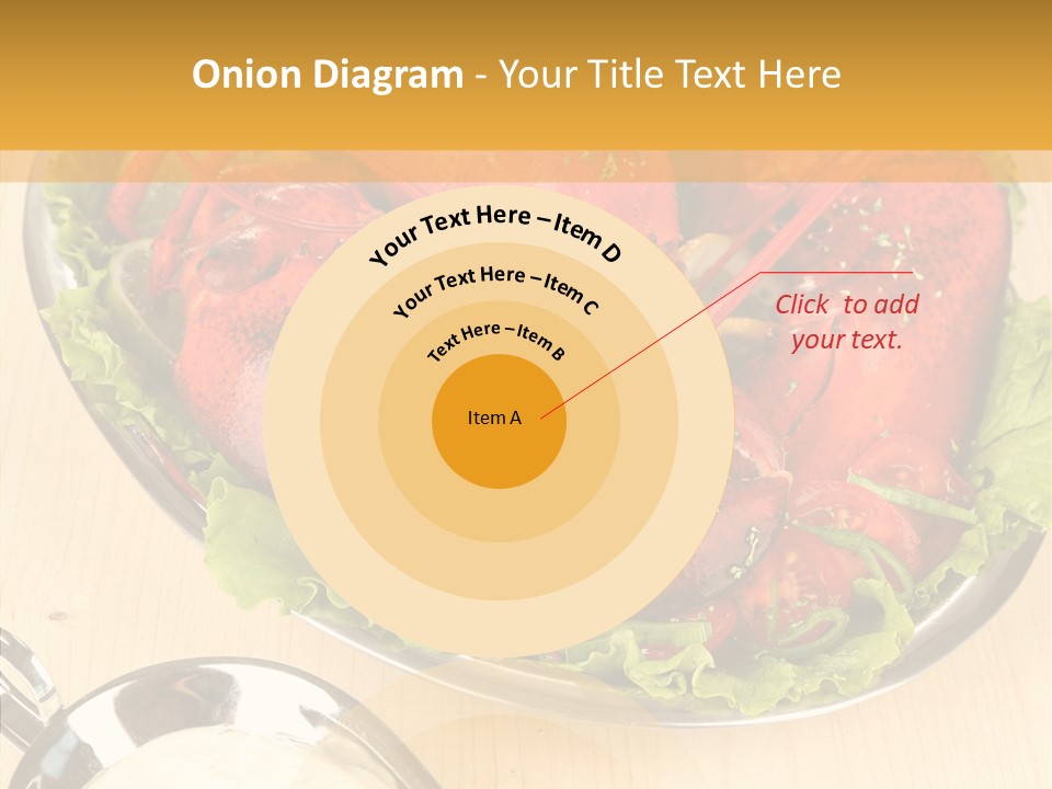Diet Crab Single PowerPoint Template
