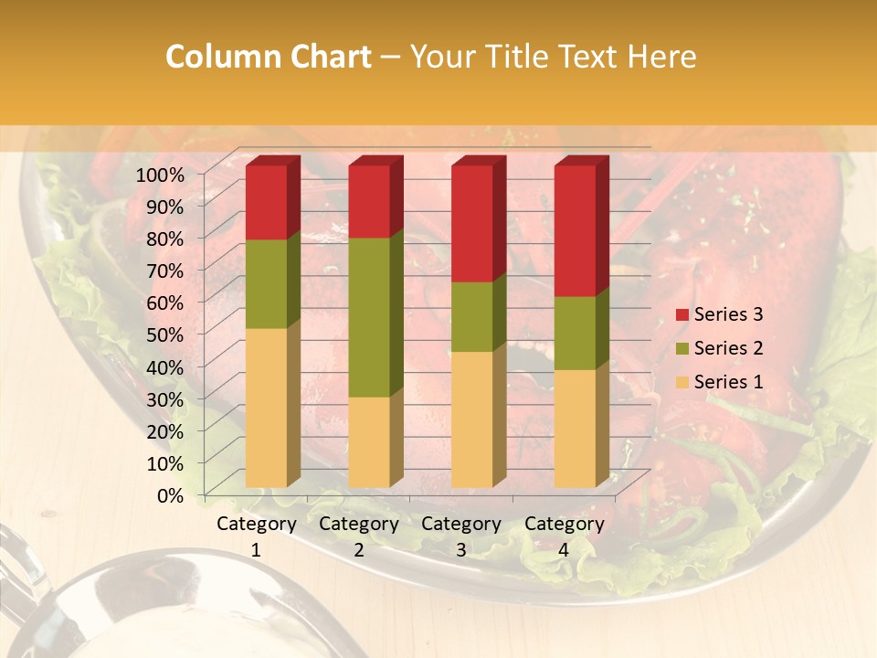 Diet Crab Single PowerPoint Template