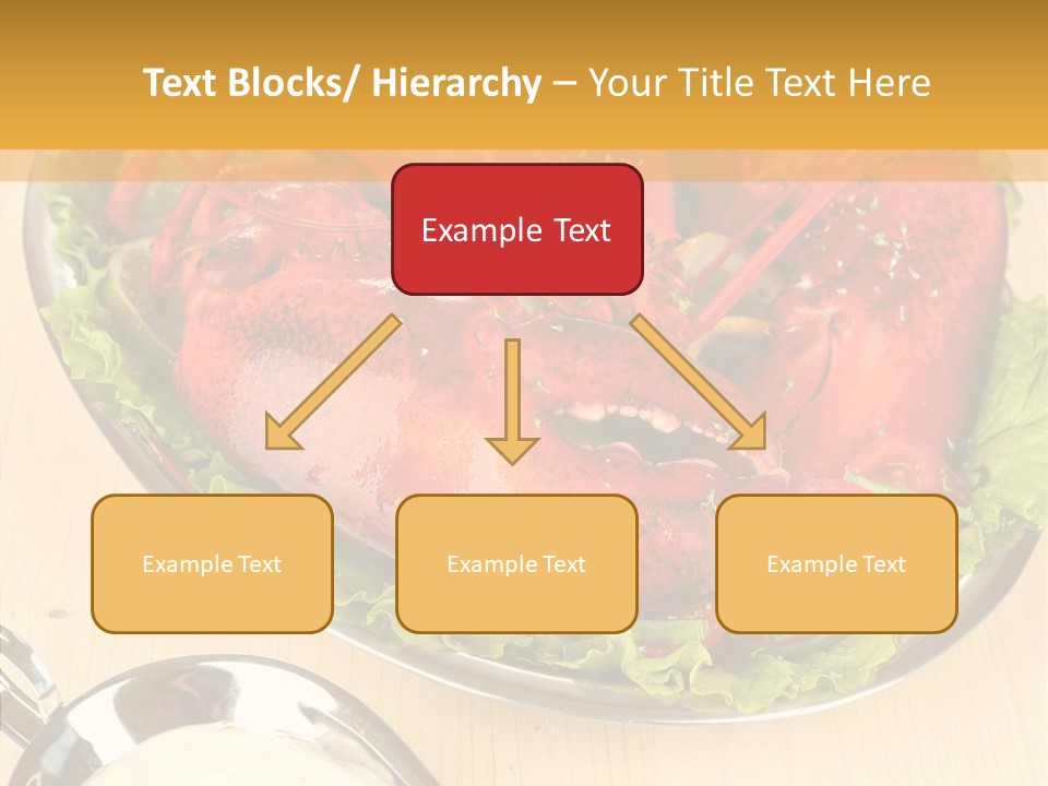 Diet Crab Single PowerPoint Template