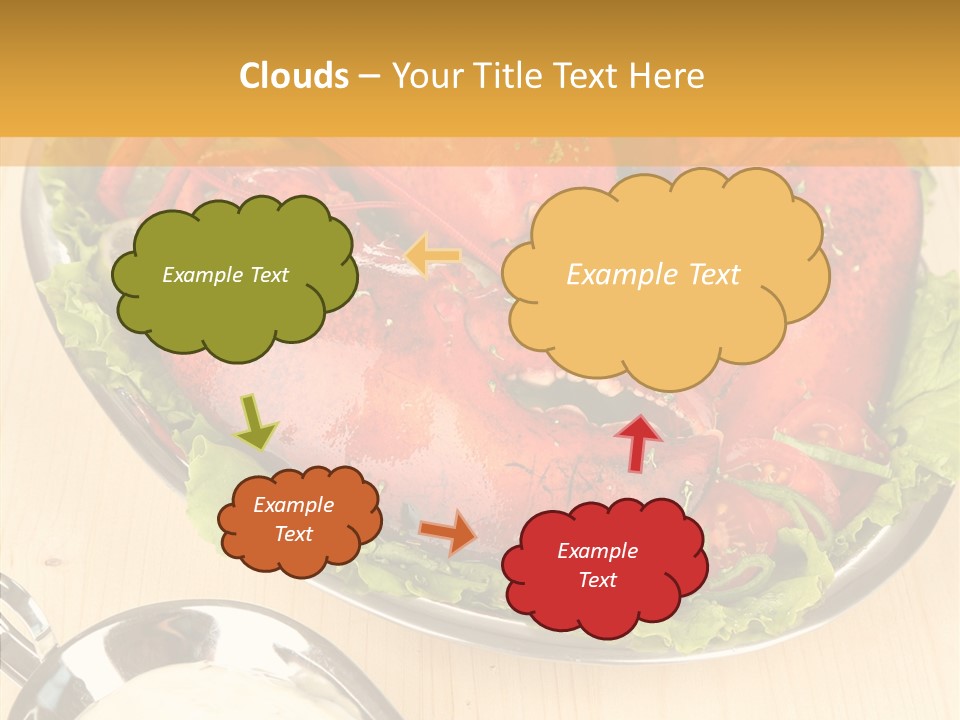 Diet Crab Single PowerPoint Template