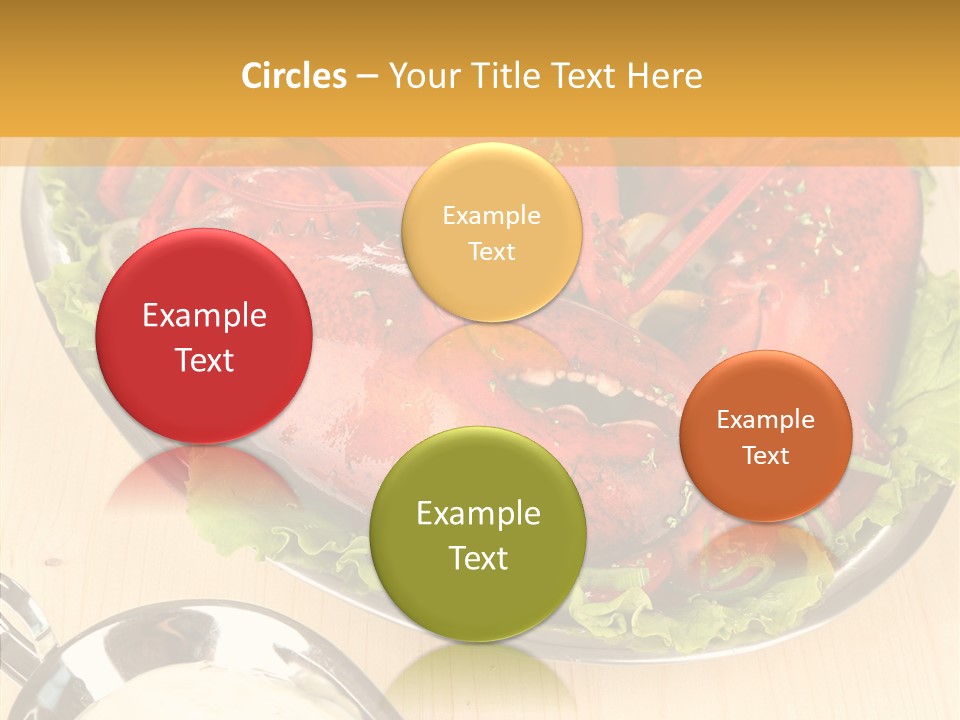 Diet Crab Single PowerPoint Template