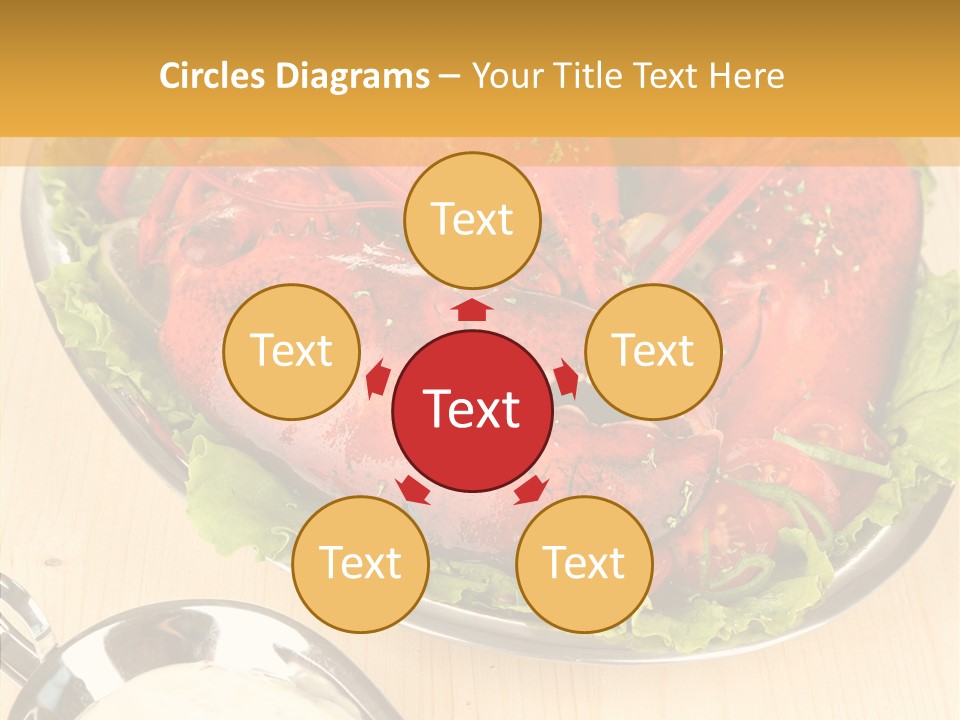 Diet Crab Single PowerPoint Template
