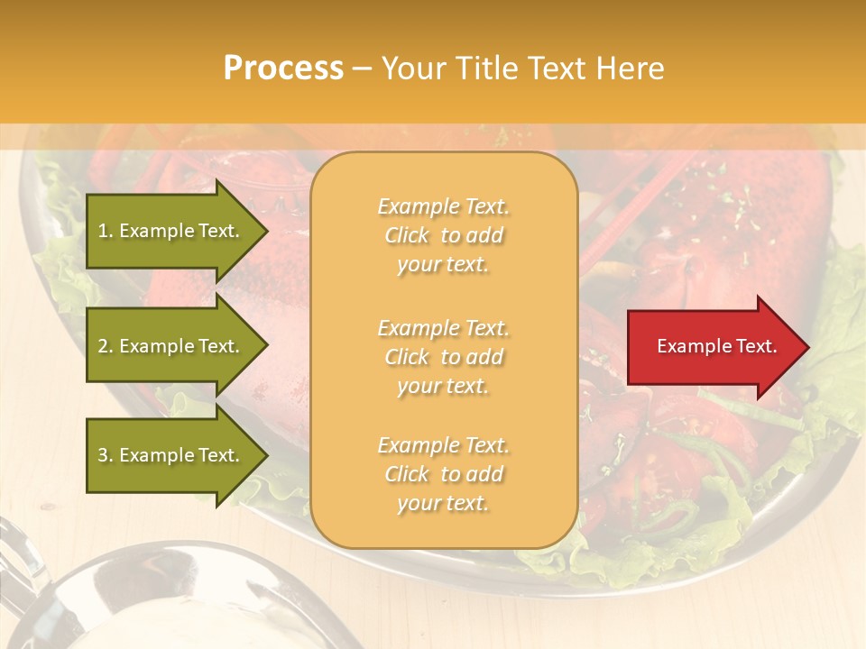 Diet Crab Single PowerPoint Template