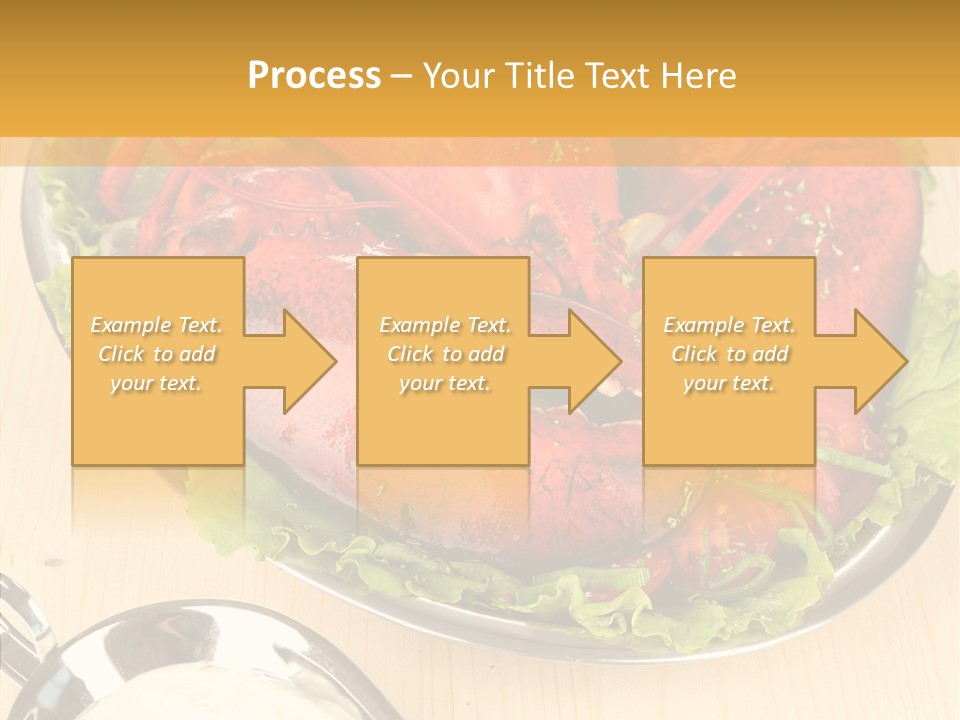 Diet Crab Single PowerPoint Template