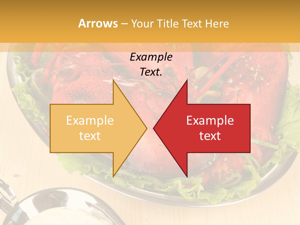 Diet Crab Single PowerPoint Template