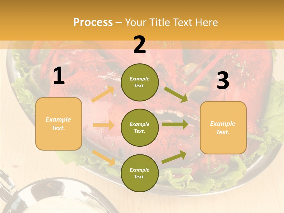 Diet Crab Single PowerPoint Template