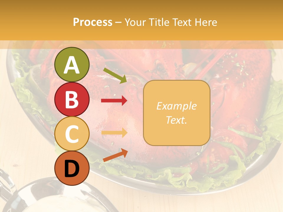 Diet Crab Single PowerPoint Template