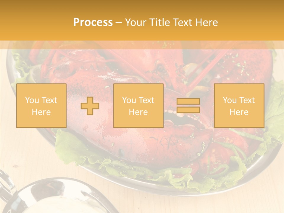 Diet Crab Single PowerPoint Template